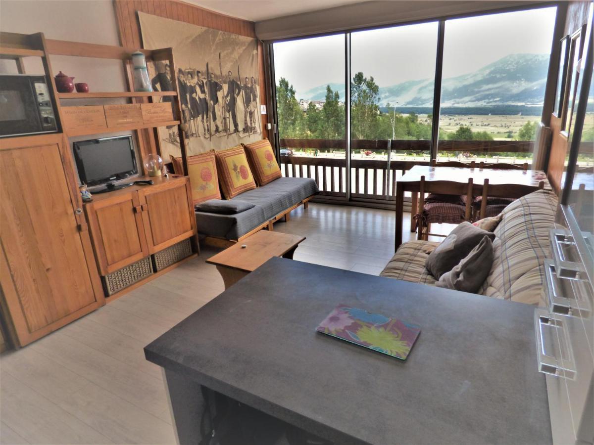 "Les Lupins 10" Residence "Les Lupins" Studio Cabine Pkg-100M Telecabine-Vue Lac, Montagne, Village 莱桑格勒 外观 照片